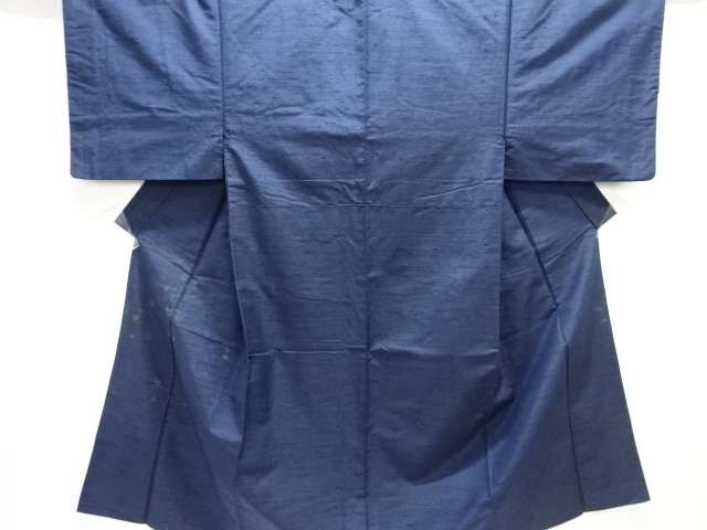 JAPANESE KIMONO / ANTIQUE MENS KIMONO / SILK / TSUMUGI